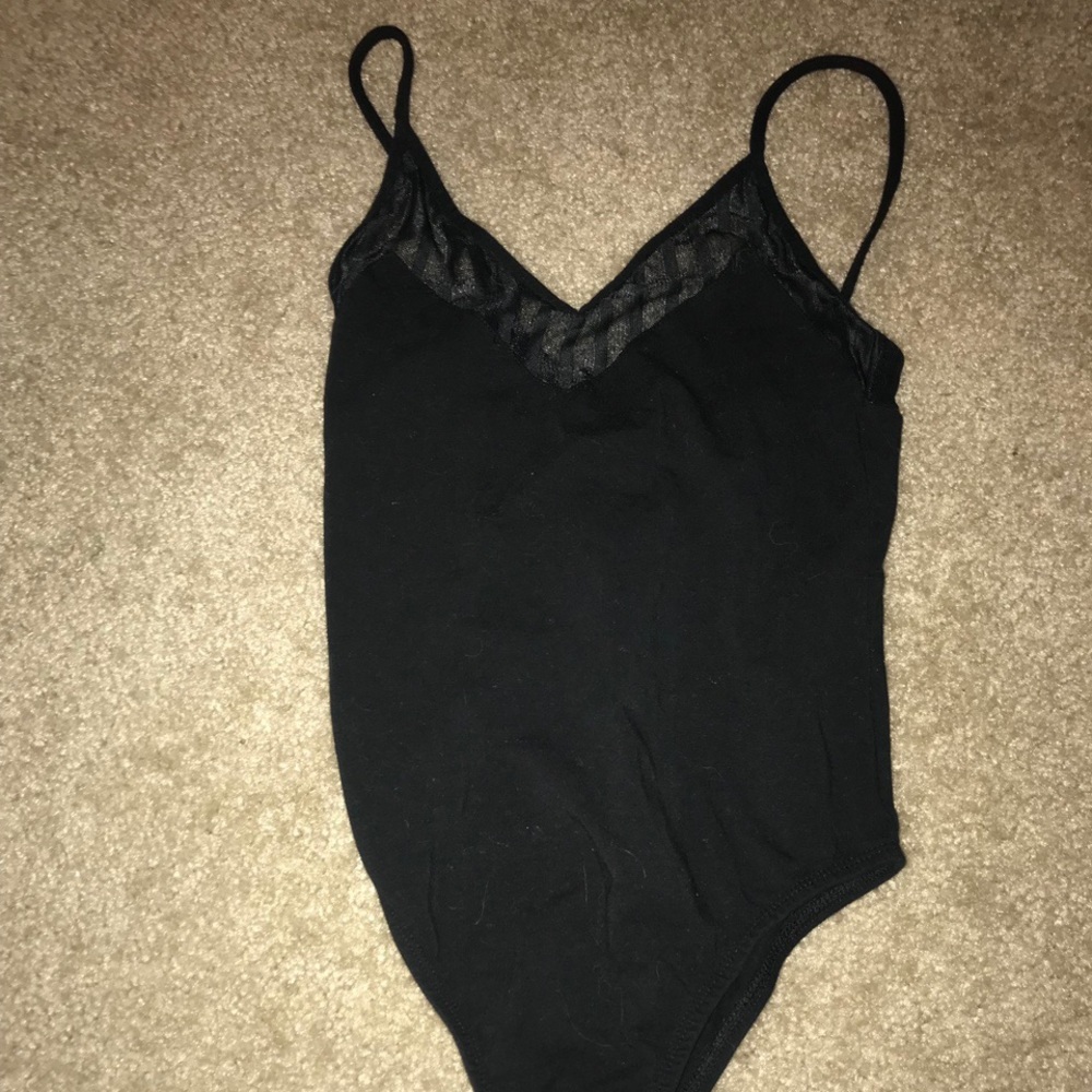 black bodysuit